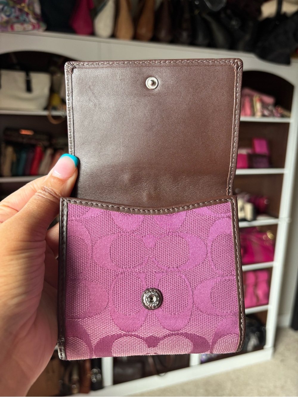 🤎COACH Soho Signature Fold Wallet🤎 - Picture 13 of 14